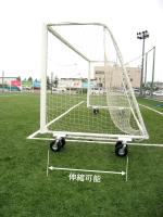 アルミ製サッカーゴール運搬車