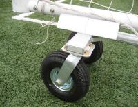 アルミ製サッカーゴール運搬車