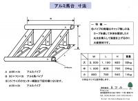アルミ馬台