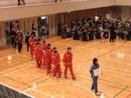 2009年12月16日～20日　東京調布市で行われたーブラインドサッカーアジア選手権で激戦の中、1位通過を果たした中国選手団の入場。